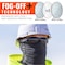 Ergodyne THOR, Safety Glasses, Anti-Scratch & Fog-Off+, Smoke Lens, Matte Black Frame, Full-Frame THOR-AFAS - alternate 6
